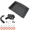 Igniter Kit 66356 & Cast Iron Griddle Plate Insert for Weber Genesis II E-610 6 Burner Gas BBQ Grills, Grill Replacement Parts