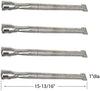 4PK Stainless Steel Burner for Jackson JLS550BI, JLS700-LP, JLS700BI, Premier 850BI, ILS400-LP, JLS700BI-NG Gas Models