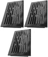 Heat Plates 3Pcs Kit for Grand Hall 5001D, 5002D, GC-1000, GC-2000, GC-3000, GQ-5001D, GQ-5002D, Y0005XC, Y0101XC, Y0202XC, Y0660, Y0669 Grills