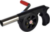 Hand Crank BBQ Fan, Portable Barbeque Air Blower with Manual Handle Speed Control and Metal Fan Blade for Outdoor BBQ Fire Bellow, Camping & Picnic