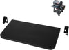 Folding Front Shelf for Weber Searwood 600 Pellet Grill, 23" x 12.5" Heavy-Duty Steel BBQ Prep Table, 60 LB Load Space-Saving Front Grill Shelf