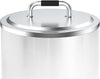 Fire Pit Cover Lid for Solo Stove Yukon 2.0, 304 Stainless Steel Portable Outdoor Fire Pits Lid with Handle, Replace for 27" Solo Stove Accessories