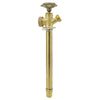 8 Inch Anti-Siphon Frost Free Sillcock Valve Multiturn 1/2 Inch NPT, 3/4 Inch Hose Bibb, Brass Body,Brass Valve 8 inch Length
