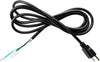 6 Ft Power Cord Replacement Part for Rec Tec RT-2500 BFG, RT-300 Mini, RT-340, RT-590, RT-680, RT-700, RT-B380, RT-TMG Wood Pellet Smoker Grills