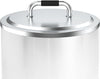 Fire Pit Cover Lid for Solo Stove Bonfire 2.0, 304 Stainless Steel Portable Outdoor Fire Pits Lid with Handle, Replace for 19.5" Solo Stove Accessories