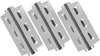 Heat Plates 3Pcs Kit for Outdoor Gourmet BQ05037-2, BQ05046-6A, BQ06042-1 and Uberhaus 780-0001A Gas Grills, 11 3/4" x 5 5/8"