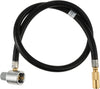 Adjuatable 12 PSI High Pressure LP Regulator with 3 FT Hose, 1LB Cylinder Connector for Coleman Classic PowerPack, Tabletop (NOT for Roadtrip) Grill
