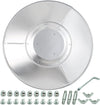 Patio Heater Reflector Shield, Aluminum Heat Reflector Shield Top for Propane Outdoor Heaters, 33" Diameter Round Dome Replacement Parts