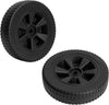 8 Inch Plastic Grill Wheels 2Pcs Kit for Embermatic U4041, 3004U, 4040U, 3041U, GE300617, GE350617, GE400617, U4049, U5241, U4051 Grills