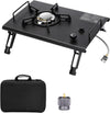 Camping Stove for IGT Table, 4000W Portable Isobutane Gas Stove with Carry Bag, IGT Accessories for Picnic, RV, Car Trip, Tailgating, Patio, Backyard