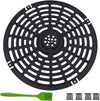 Air Fryer Grill Pan Fit for Chefman Power Dash 5QT Air Fryers Non-Stick Chefman Air Fryer Accessories, Dishwasher Safe 8.46 inches
