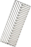 V-Style Cooking Grate 1 Pc 304 Stainless Steel BBQ Parts for Cal Flame P-Series, G-Series, and Convection Gas Grills