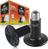 150W Ceramic Heat Emitter Reptile Heat Bulbs, Yellow Ceramic Heat Lamp for Reptiles, Amphibian, Chicken, Dog, Cat (2-Pack)

