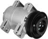Air Conditioner Compressor w/Clutch Compatible with Nissan Rogue 2008-2013 2.5L, Rogue Select 2014-2015 L4 2.5L, Cabstar Base 2008-2009 2.5L