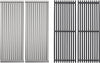 Cooking Grates & Emitter Plates for Char-Broil 463241013, 463243812, 463243911, 463246909 2 Burner Gas Grills
