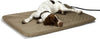 Pet Heating Pad for Indoor Outdoor Cat House with Chew Resistant Cord, Electric Thermostatically Controlled, Orthopedic Pet Pad Tan Medium 25"x36"
