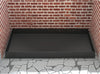 Adjustable Rectangle Fireplace Inserts Tray Expandable Ash Pan for Ash Collection Galvanized Steel Ember Holder with Nuts and Bolts