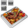 Air Fryer Basket Tray for Cuisinart TOA-60 TOA-65 TOA-70 Toaster Air Fryer Convection Oven, 12.2 * 11'' Mesh Stainless Steel Basket Wire Rack