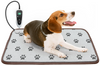 Dog Heating Pad 28x18in Waterproof Pet Heating Pad Mat, Smart Thermostat Switch, Whelping Supplies Heated Dog Bed, Adding Wire Rope Wires