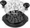 Chicken Shredder Tool Twist Large with Brush, 10" Pro Visible Kitchen Meat Shredder Grinder Machine, BPA Free for Steak Pork Chicken Breast