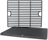 BBQ Grate + Griddle Plate Kit 17" x 26 1/2" for Uniflame GBC091W, GBC940WIR, GBC956W1NG-C, GBC981W, GBC981W-C, GBC983W-C