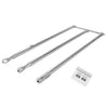 34 1/4 Grill Burners for Weber Genesis Side Knobs E-310, E-320, EP-310, EP-320, S-310, S-320, CEP-310, CEP-320 Grills, 304 SS Weber 67722 67820
