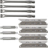 Repair Kit for Kenmore 146.23673310, 146.23674310, 146.23675310, 146.33586410 3 Burner Grill, Burners + Heat Plates Set
