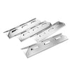 Grill Heat Plates 4 Pcs Kit for Hamilton Beach 84131, 84131C, 84241, 84241C, 14 15/16 x 3 13/16'', Grill Replacement Parts