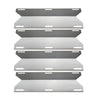 Grill Heat Plates fits Jenn-Air 720-0336, 720-0336B, 720-0337, 720-0339, 4 Pcs Parts 17 3/4'' x 6 3/8''