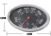 Grill King: 810-8425-S 4 Burner Gas Grill Temperature gauge heat indicator 22551(Thermometer)