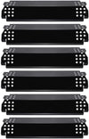Heat Plates BBQ Parts for Nexgrill 6 Burner 720-0896CA Grills, Porcelain Steel 14.6 x 4.2 Inch