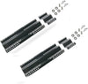 Adjust BBQ Heat Tent Shields 2 Pcs Parts Kit 15.75 to 18.75" x 6'' for Gas Grills Replacement