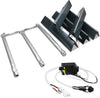 7636 Flavorizer Bars + 69787 Burner + Ignitor Kit fits Weber Spirit E-310, S-310, E-320, S-320, E-320, SP-330 etc Grills
