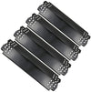 Heat Plates for Nexgrill 720-0830H, Porcelain Steel 4 Pcs Heat Tents Grill Parts